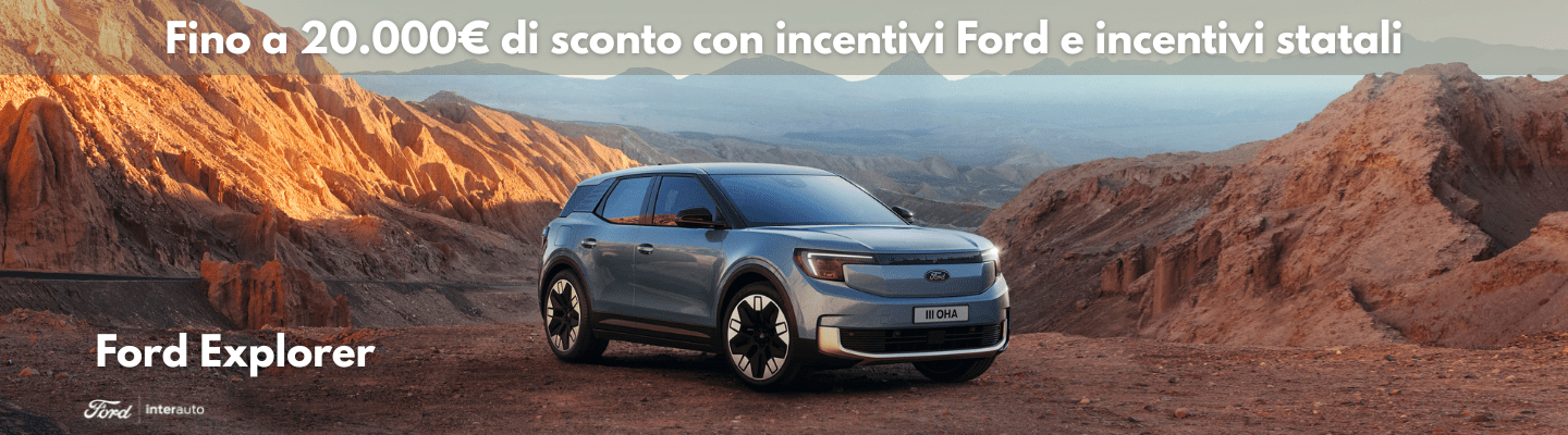 Ford Explorer Promozione Settembre Incentivi Min
