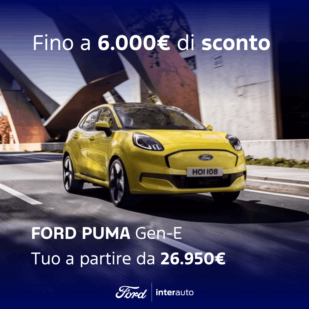 Ford Puma Gen E Promozione Marzo 2026