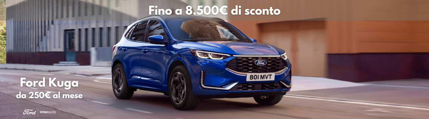 Ford Kuga Promo Giugno Banner